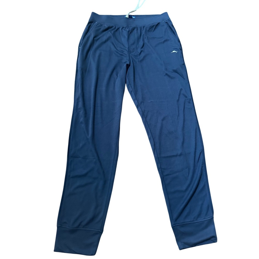 Tommy Bahama Men's Navy Lounge Jogger Pants Stretch Drawstring Marlin Sz Medium